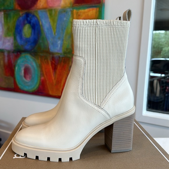 Dolce Vita Marni H2O Boots Ivory 9 NEW - Picture 11 of 12
